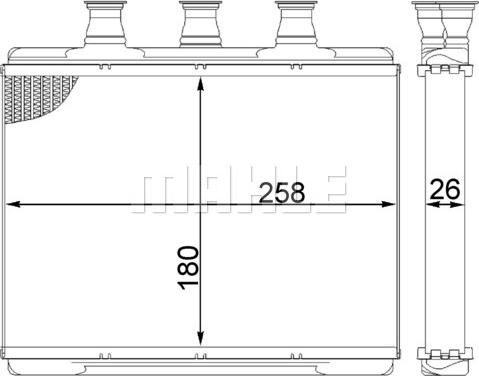 Wilmink Group WG2180200 - Теплообмінник, опалення салону avtolavka.club