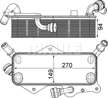 Wilmink Group WG2181167 - Масляний радіатор, автоматична коробка передач avtolavka.club