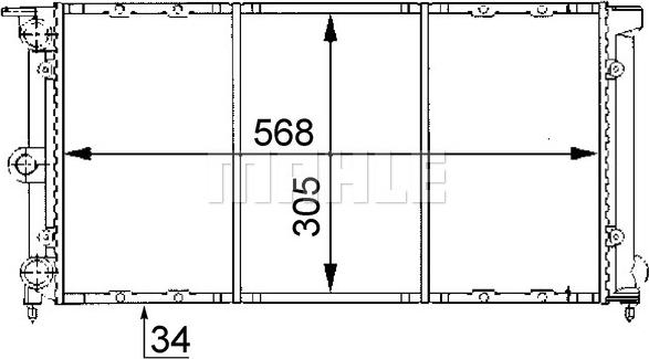 Wilmink Group WG2183951 - Радіатор, охолодження двигуна avtolavka.club