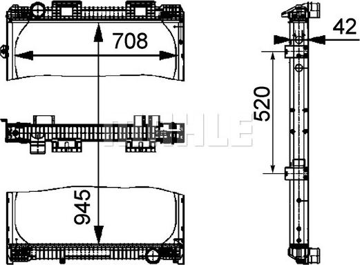 Wilmink Group WG2183918 - Радіатор, охолодження двигуна avtolavka.club