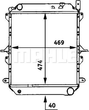 Wilmink Group WG2183938 - Радіатор, охолодження двигуна avtolavka.club