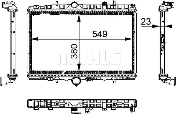 Wilmink Group WG2183554 - Радіатор, охолодження двигуна avtolavka.club