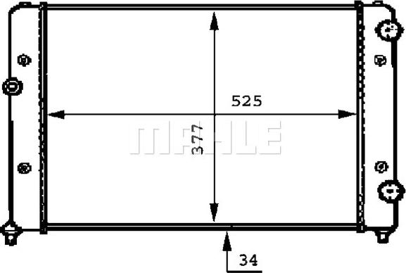 Wilmink Group WG2183691 - Радіатор, охолодження двигуна avtolavka.club