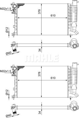 Wilmink Group WG2183660 - Радіатор, охолодження двигуна avtolavka.club