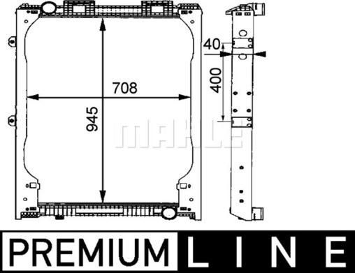 Wilmink Group WG2183895 - Радіатор, охолодження двигуна avtolavka.club