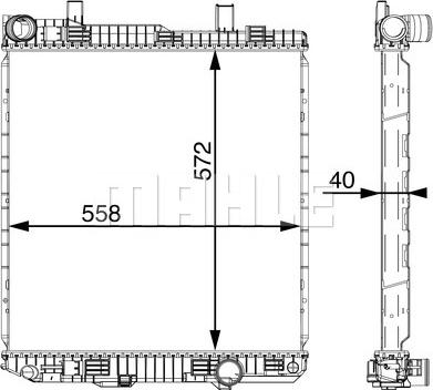 Wilmink Group WG2183883 - Радіатор, охолодження двигуна avtolavka.club