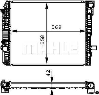 Wilmink Group WG2183882 - Радіатор, охолодження двигуна avtolavka.club