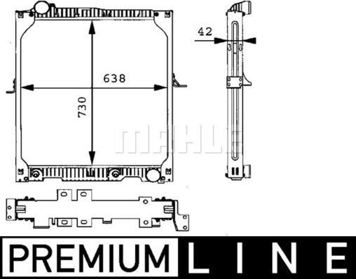 Wilmink Group WG2183872 - Радіатор, охолодження двигуна avtolavka.club