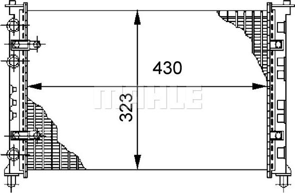 Wilmink Group WG2183392 - Радіатор, охолодження двигуна avtolavka.club