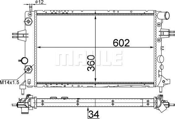 Wilmink Group WG2183245 - Радіатор, охолодження двигуна avtolavka.club