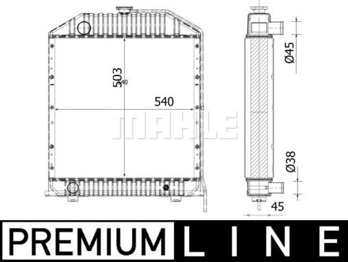 Wilmink Group WG2183235 - Радіатор, охолодження двигуна avtolavka.club