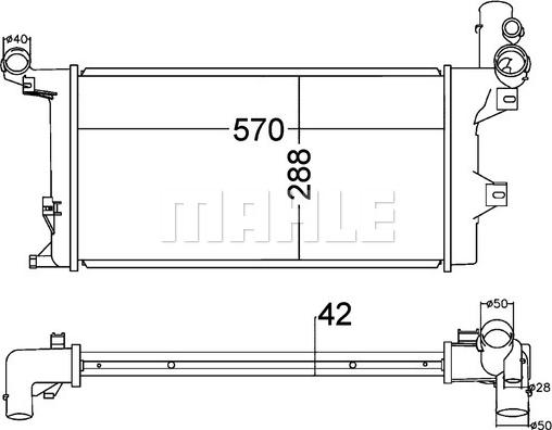 Wilmink Group WG2182460 - Радіатор, охолодження двигуна avtolavka.club