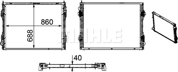 Wilmink Group WG2182417 - Радіатор, охолодження двигуна avtolavka.club