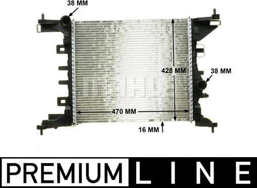 Wilmink Group WG2182432 - Радіатор, охолодження двигуна avtolavka.club