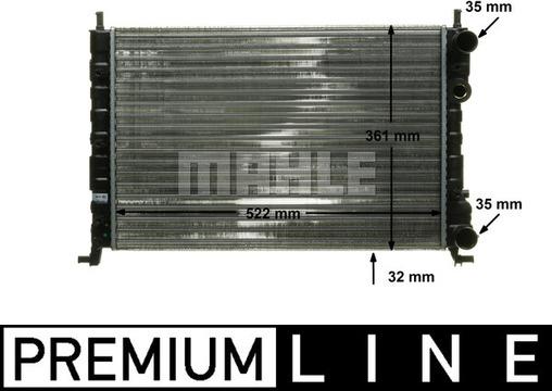 Wilmink Group WG2182507 - Радіатор, охолодження двигуна avtolavka.club