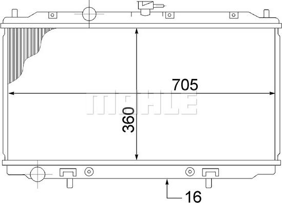 Wilmink Group WG2182668 - Радіатор, охолодження двигуна avtolavka.club