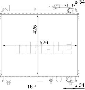 Wilmink Group WG2182804 - Радіатор, охолодження двигуна avtolavka.club