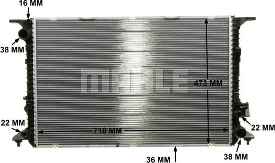 Wilmink Group WG2182246 - Радіатор, охолодження двигуна avtolavka.club