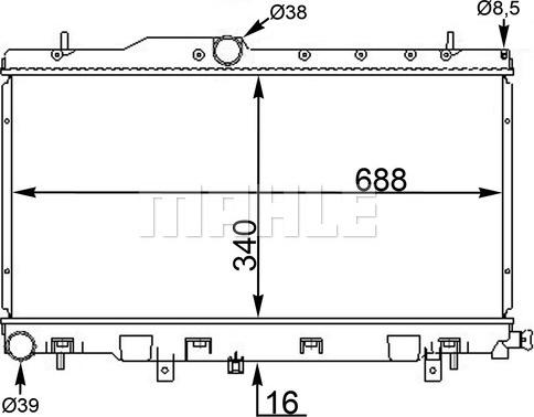 Wilmink Group WG2182750 - Радіатор, охолодження двигуна avtolavka.club