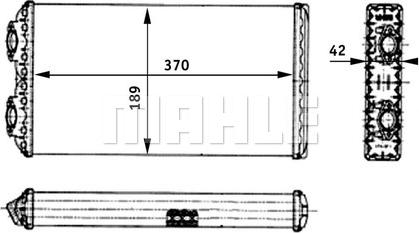 Wilmink Group WG2179996 - Теплообмінник, опалення салону avtolavka.club