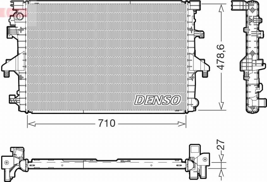 Wilmink Group WG2339237 - Радіатор, охолодження двигуна avtolavka.club