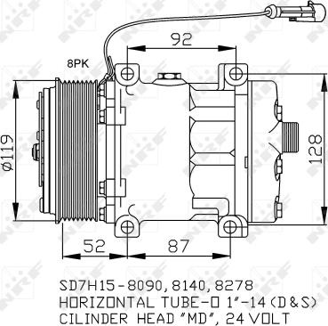 Wilmink Group WG2260595 - Компресор, кондиціонер avtolavka.club