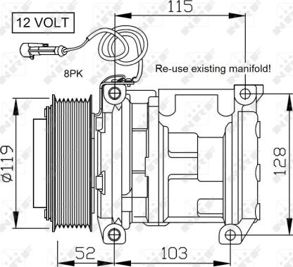 Wilmink Group WG2260586 - Компресор, кондиціонер avtolavka.club