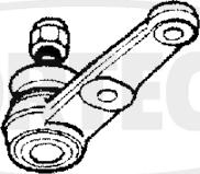 Wilmink Group WG2288347 - Шарова опора, несучий / направляючий шарнір avtolavka.club