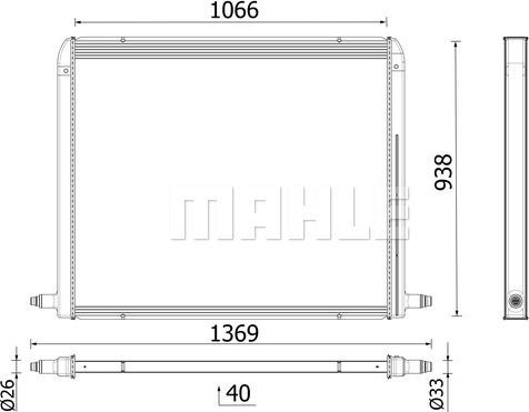 Wilmink Group WG2224756 - Радіатор, охолодження двигуна avtolavka.club