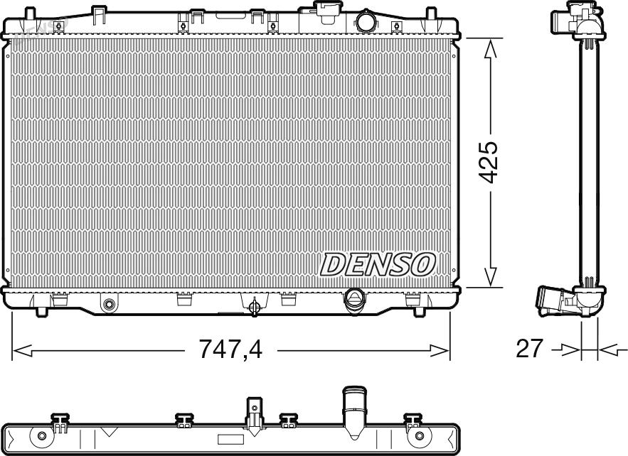 Wilmink Group WG2270658 - Радіатор, охолодження двигуна avtolavka.club