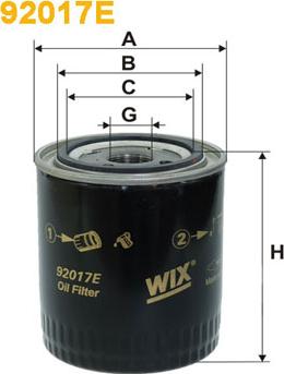 WIX Filters 92017E - Гідрофільтри, автоматична коробка передач avtolavka.club