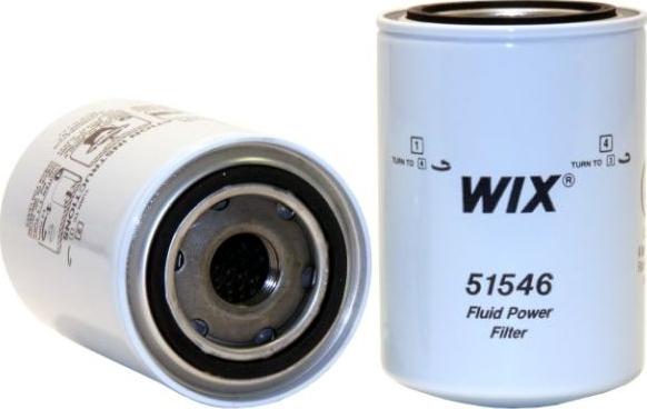 WIX Filters 51546 - Фільтр, Гідравлічна система приводу робочого устаткування avtolavka.club