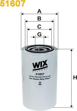 WIX Filters 51607 - Масляний фільтр avtolavka.club