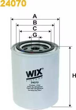 WIX Filters 24070 - Фільтр для охолоджуючої рідини avtolavka.club