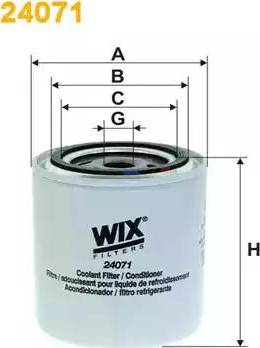 WIX Filters 24071 - Фільтр для охолоджуючої рідини avtolavka.club