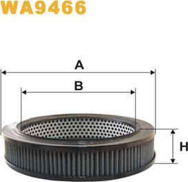 WIX Filters WA9466 - Повітряний фільтр avtolavka.club