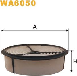 WIX Filters WA6050 - Повітряний фільтр avtolavka.club