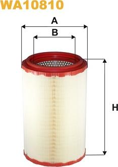 WIX Filters WA10810 - Повітряний фільтр avtolavka.club