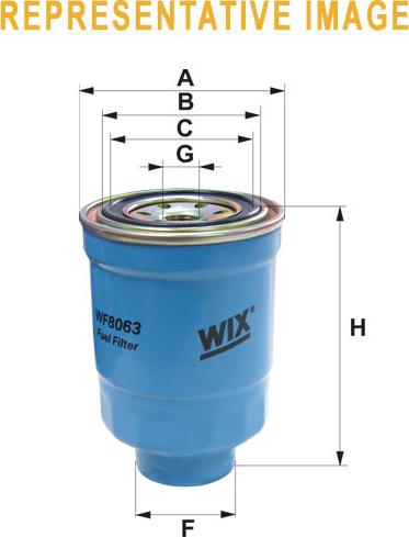 WIX Filters WF10216 - Паливний фільтр avtolavka.club