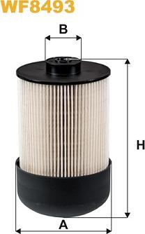 WIX Filters WF8493 - Паливний фільтр avtolavka.club