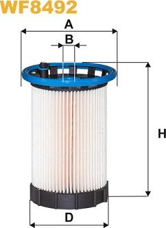 WIX Filters WF8492 - Паливний фільтр avtolavka.club