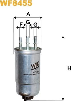 WIX Filters WF8455 - Паливний фільтр avtolavka.club