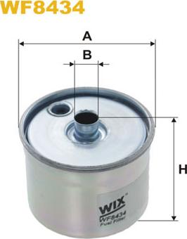 WIX Filters WF8434 - Паливний фільтр avtolavka.club