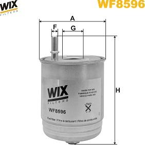 WIX Filters WF8596 - Паливний фільтр avtolavka.club