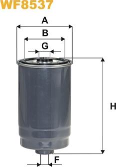 WIX Filters WF8537 - Паливний фільтр avtolavka.club