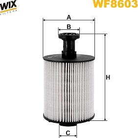 WIX Filters WF8603 - Паливний фільтр avtolavka.club