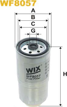 WIX Filters WF8057 - Паливний фільтр avtolavka.club