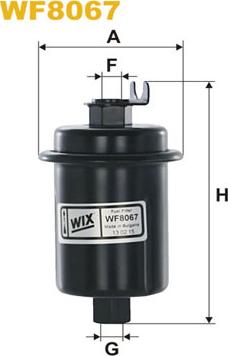 WIX Filters WF8067 - Паливний фільтр avtolavka.club