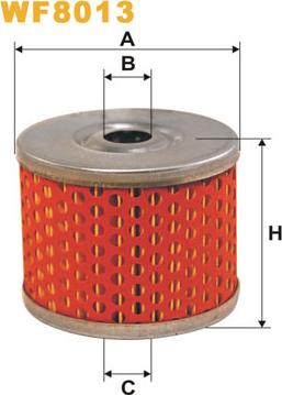 WIX Filters WF8013 - Паливний фільтр avtolavka.club