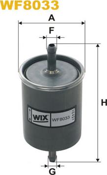 WIX Filters WF8033 - Паливний фільтр avtolavka.club